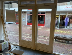 Winkelpand splitsen naar 2 aparte ruimtes